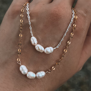 MOTHER OF PEARL NECKLACE