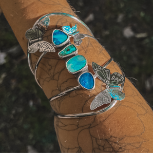 BUTTERFLY OPAL CUFF