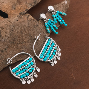 Desert Siren Studs (turquoise)