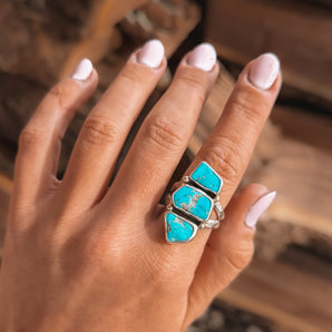 Turquoise Trail Ring (size 9)