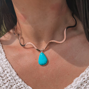 Morenci Turquoise Pendant
