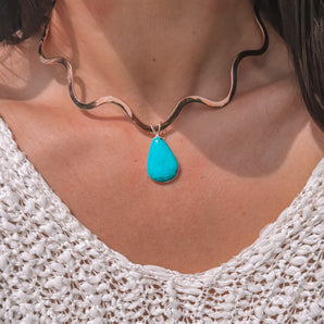Morenci Turquoise Pendant