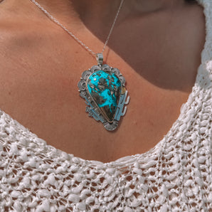 Day and Night Desert Pendant