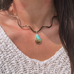 Royston Turquoise Pendant