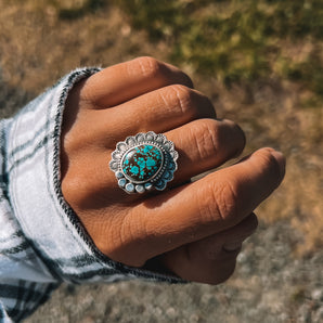 MESA RING • HUBEI TURQUOISE