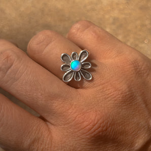 Floral Opal Ring 1