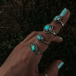 BEADED CHARLOTTE RING no.4